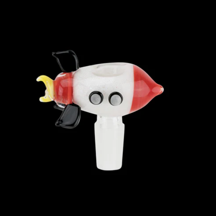 Empire Glassworks Space Cruiser Glow in Dark Bowl