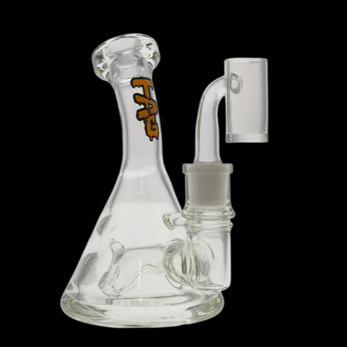 Tag 6" Bent Neck Fixed Stem Dab Rig