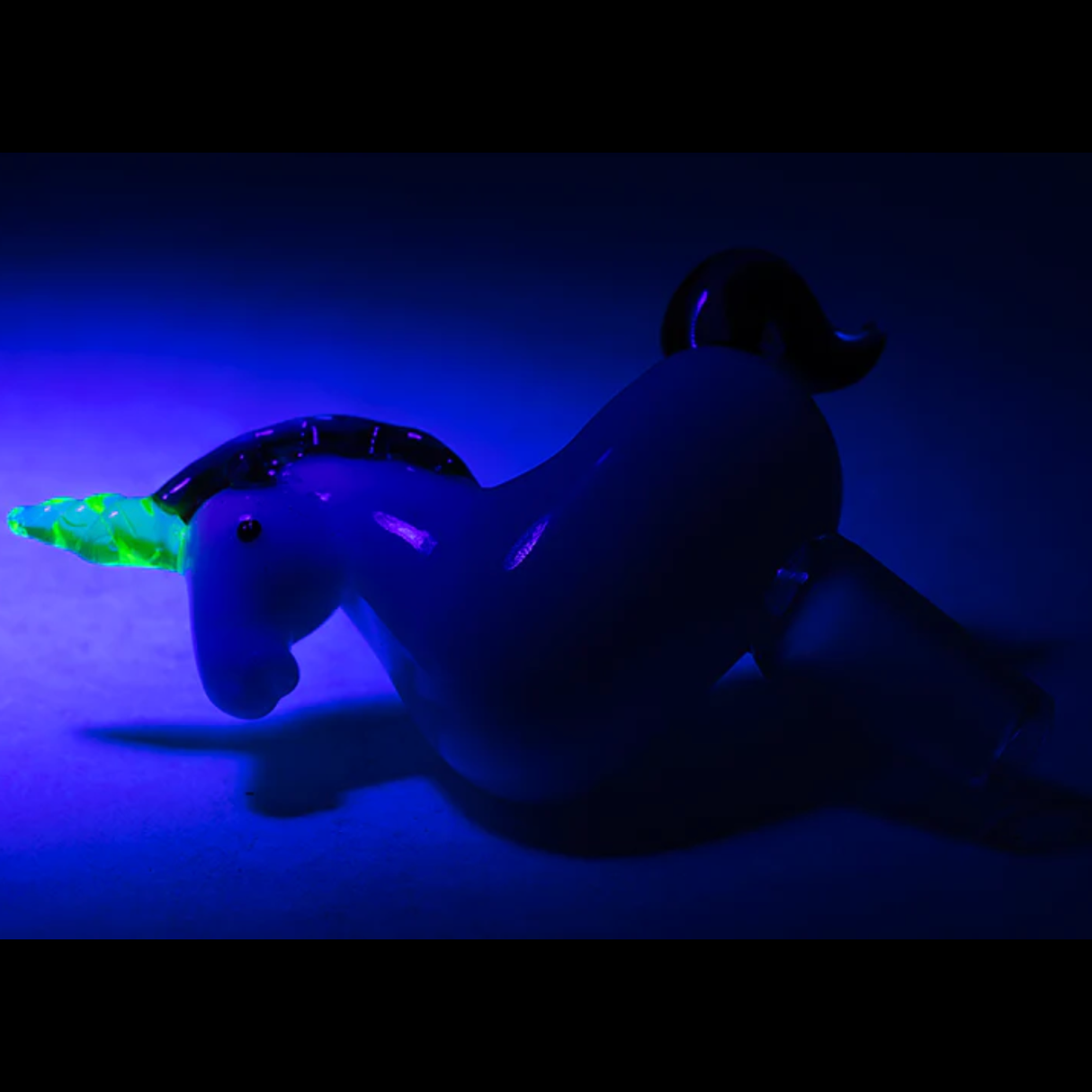 Empire Glassworks UV Rainbow Unicorn Bowl Piece (14mm Male)