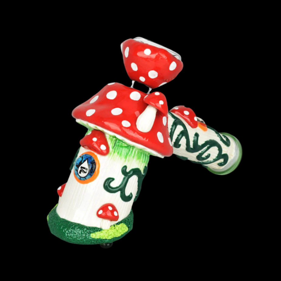 Pulsar Shroom House Bubbler 8"