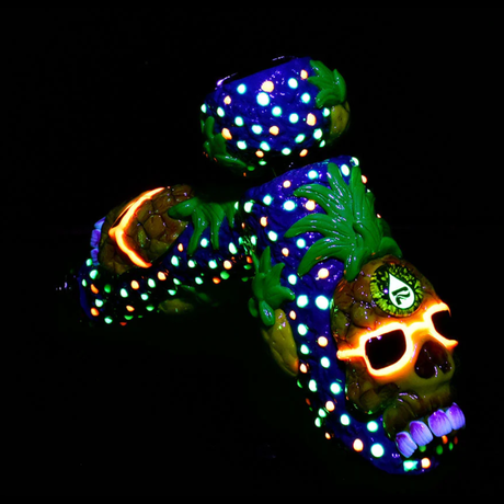 Pulsar Chill Pineaple Bubbler 8" (19mm F)