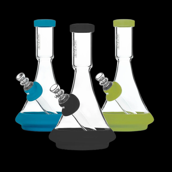 Grav Deco Beaker in Silicone 9"