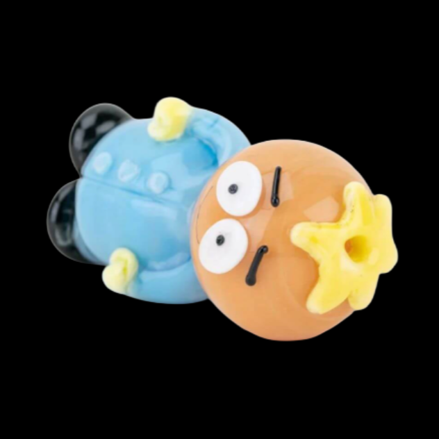 Empire Glassworks Margarine Man Hand Pipe