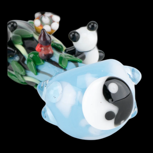 Empire Glassworks Climbing Pandas Spoon Pipe