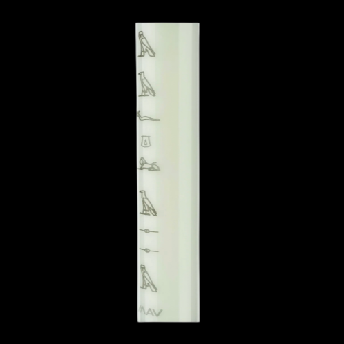 Mav 18" Hieroglyphic Pyramid Beaker Bong