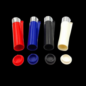 Stash Clipper Lighter Pill Box Pack of 3 (Assorted Colors)