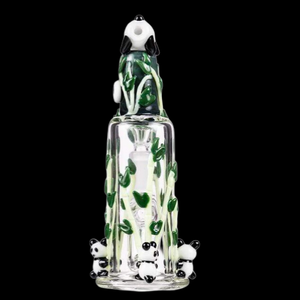 Empire Glassworks Climbing Pandas Water Pipe