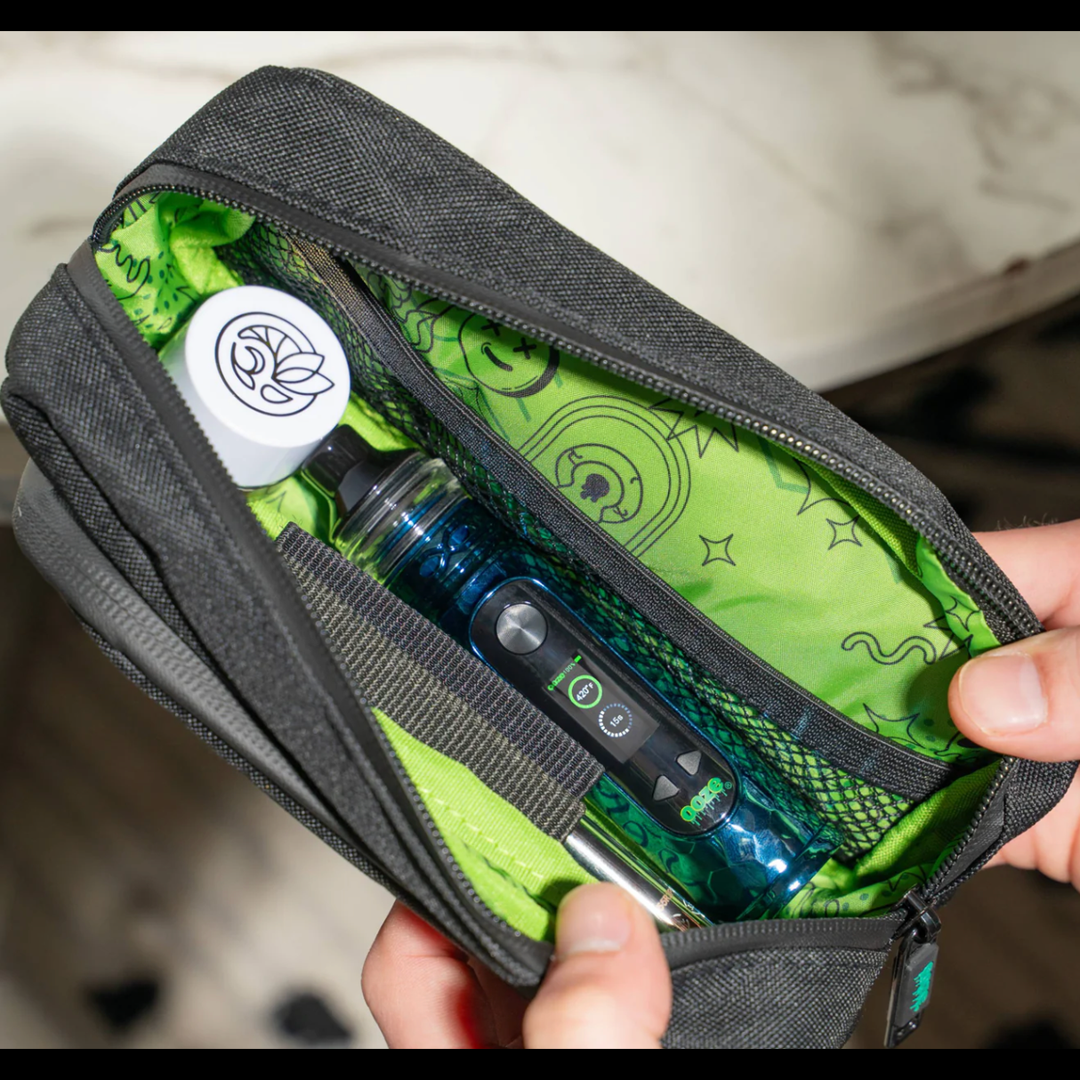 Ooze smell Proof Travel Pin Bag