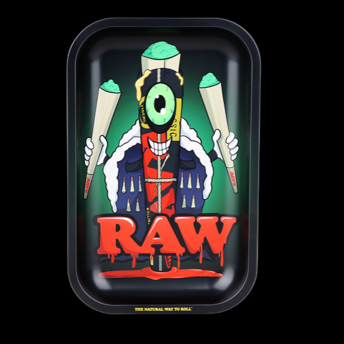 RAW Black Cone Monster Rolling Tray