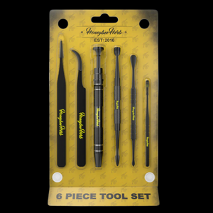 Honeybee Herb 6 Piece Dab Tool Set