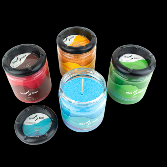 Odor Buddy 12oz Candle with Ashtray Lid