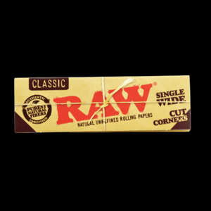 RAW Cut Corners Rolling Papers 3 Pack