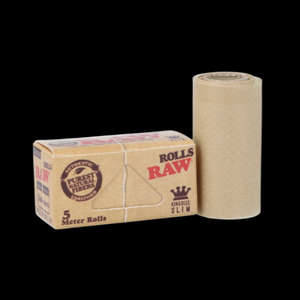 RAW Classic King Size Slim Rolls (5 Meter) 3 Pack