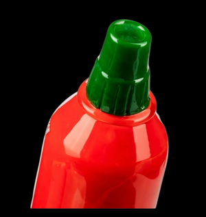 Empire Glassworks Sriracha Bottle Puffco Peak Glass Attachment