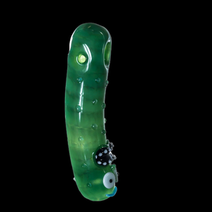 Empire Glassworks Pickle Rick Hand Pipe