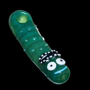 Empire Glassworks Pickle Rick Hand Pipe