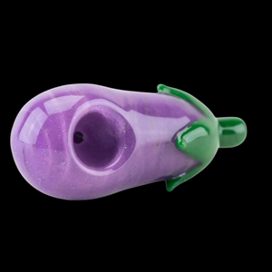 Empire Glassworks Eggplant Bowl Piece