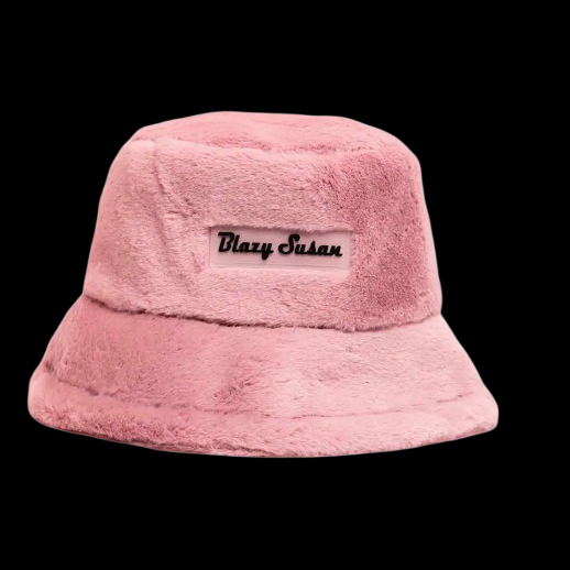 Fuzzy Rosa Blazy Susan Bucket Hat