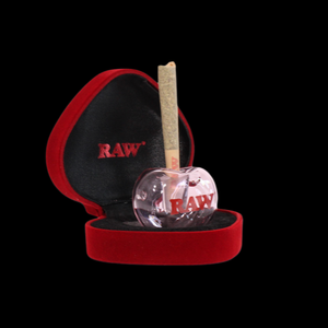 RAW Rose Heart of Glass Cone Holder