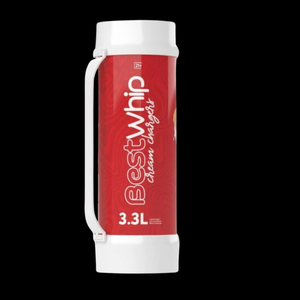 Best Whip 3.3 Liter- Disposable Nitrous Oxide Tank for Whipped Cream Dispenser