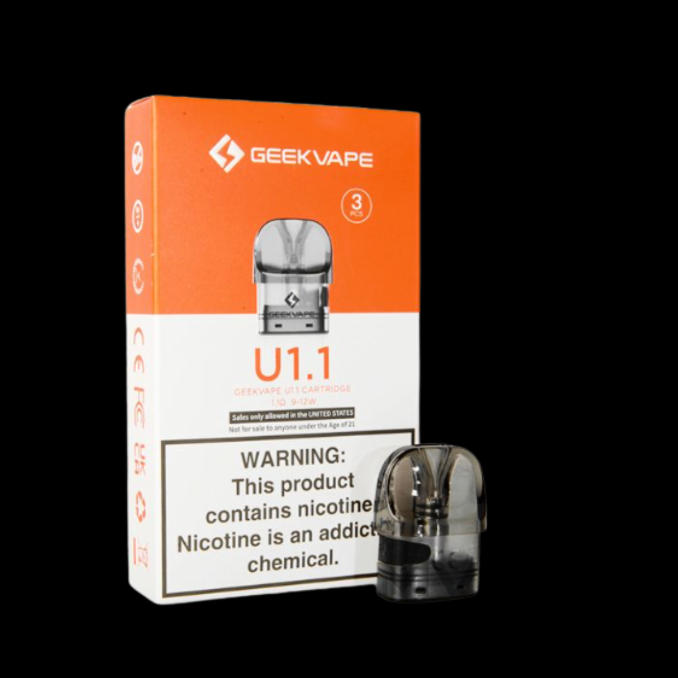 Geek Vape U Replacement Pod 1.1  3 pcs