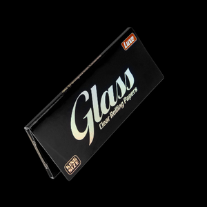 Glass Luxe Clear Rolling Papers Pack of 4