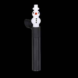 Snowman Glass Mouthpiece Attachment for Puffco Pivot