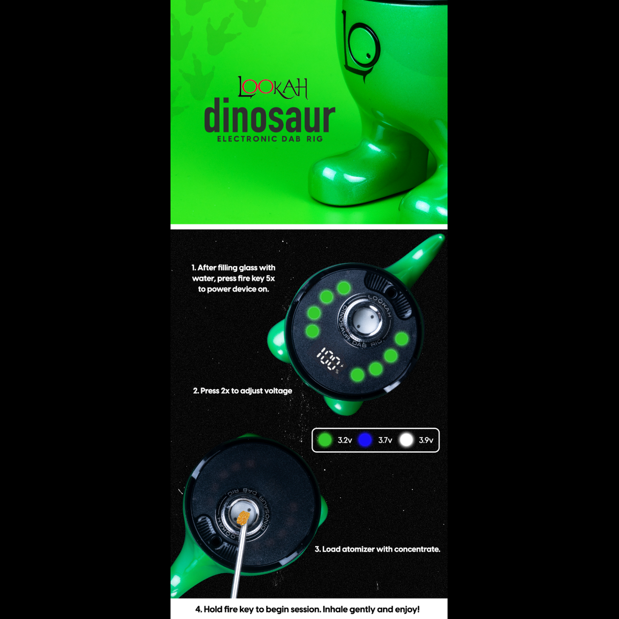 Lookah Dinosaur Electronic Dab Rig