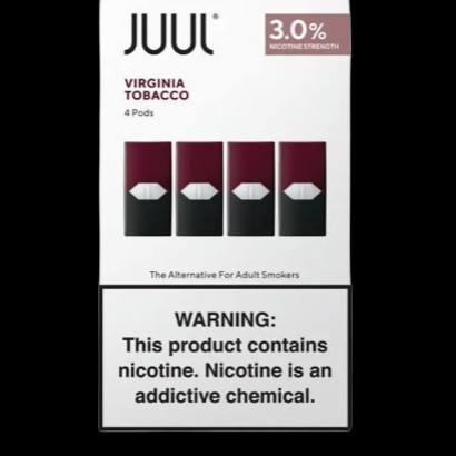 Juul Pre-filled Replacement Nicotine Salt Pods (4 Count)