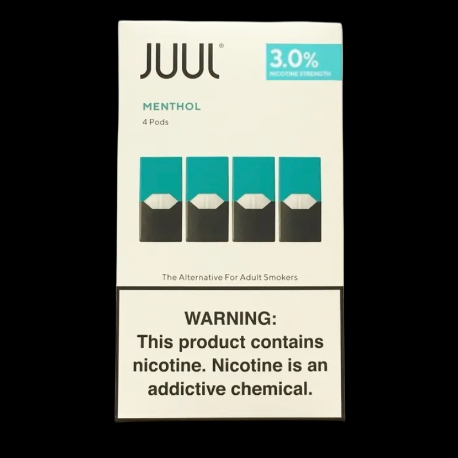 Juul Pre-filled Replacement Nicotine Salt Pods (4 Count)
