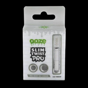 Ooze Slim Twist Pro Dual Quartz Wax Atomizer