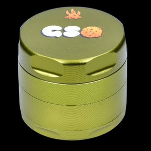 Famous Brandz Puff Puff Pass 4-Part Aluminum Herb Grinder