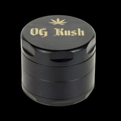 Famous Brandz Puff Puff Pass 4-Part Aluminum Herb Grinder