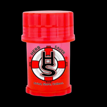 Herb Saver Grinder & Container Mini 1.5" X 2.5"