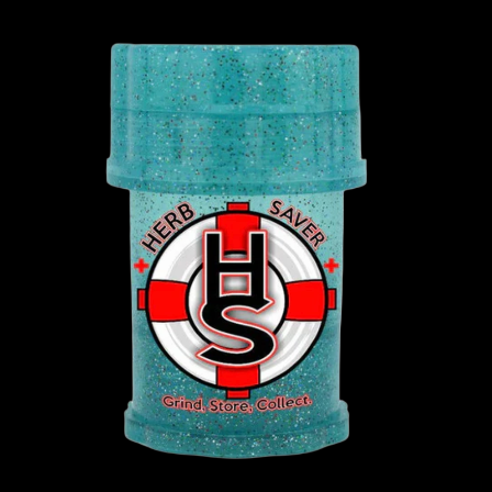Herb Saver Grinder & Container Mini 1.5" X 2.5"
