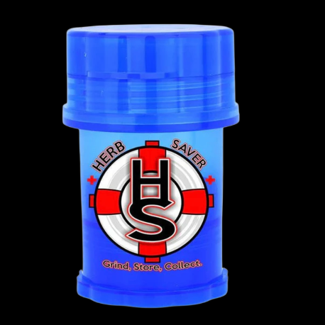 Herb Saver Grinder & Container Mini 1.5" X 2.5"