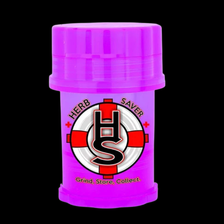 Herb Saver Grinder & Container Mini 1.5" X 2.5"