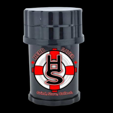 Herb Saver Grinder & Container Mini 1.5" X 2.5"