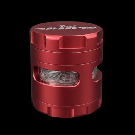 BLAZE 4 piece Grinder w/ Kief Catcher