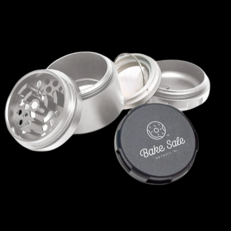 Bake Sale Aircraft Grade Aluminum 63mm 5 pc Grinder