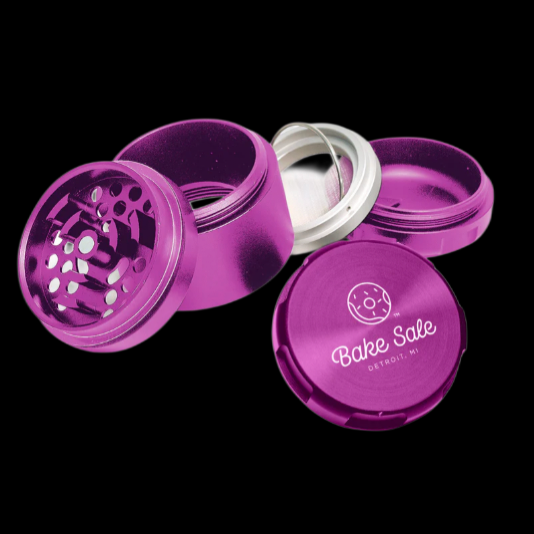 Bake Sale Aircraft Grade Aluminum 63mm 5 pc Grinder