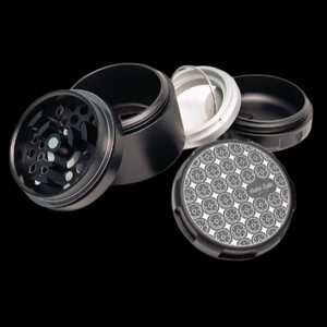 Bake Sale Donut Pattern 5 pc 63mm Aluminum Grinder