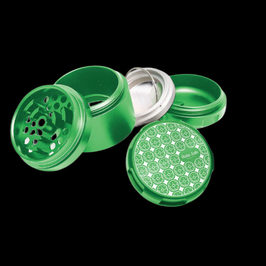 Bake Sale Donut Pattern 5 pc 63mm Aluminum Grinder