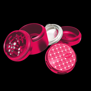 Bake Sale Donut Pattern 5 pc 63mm Aluminum Grinder