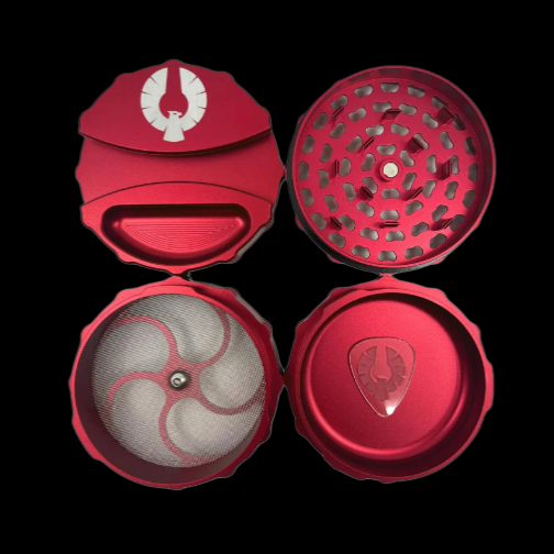 Phoenician Grinders Large 4 pc W/ Paper Holder & Ashtray