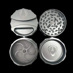 Phoenician Grinders Large 4 pc W/ Paper Holder & Ashtray