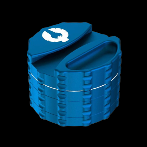 Phoenician Grinders Large 4 pc W/ Paper Holder & Ashtray