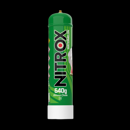 Nitrox 640g Strawberry Disposable Food Grade Nitrous Oxide Tank