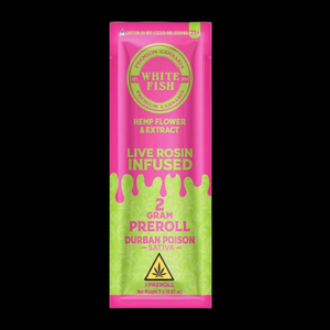 White Fish Live Rosin THC-P Infused Pre-Roll - 2 Grams