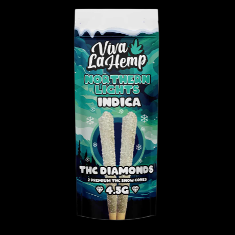 Viva La Hemp THC Diamond Snow Cones 4.5 Gram Pre-Rolls